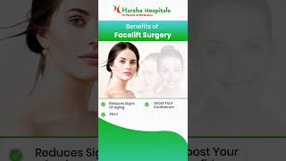 Book your consultation with our experts Today for facelift surgery | Harsha Hospital | #bestsurgeons