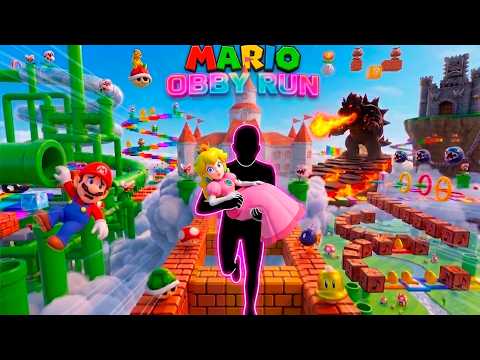 POV SUPER MARIO OBBY RUN ⭐️🍄 Immersive Interactive Warm Up 💜 | Gaming Fitness Challenge