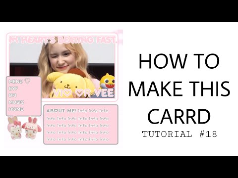 cute pink carrd tutorial! cr nyamuchis [PRO PLUS]