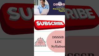 Dsssb LDC New Vacancy 2024 #newvacancy #vacancy #shorts