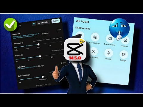 Capcut Pro Latest Update 14.5.0 | Capcut Pro Export & No Internet Connection Problem Solved 🤯✅