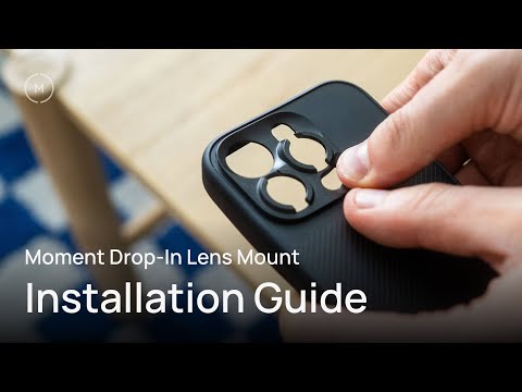 How To Install & Use Moment’s Drop-In Lens Mount