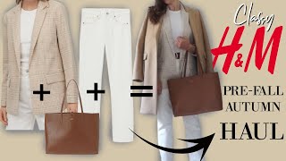 H&M Pre Fall Autumn Try On | Classy Outfits for Women