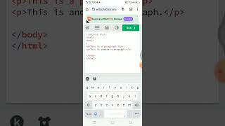 Paragraphs in HTML