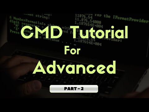 CMD Tutorial for Advanced | Part 2 | Savage Arush | in Hindi & English