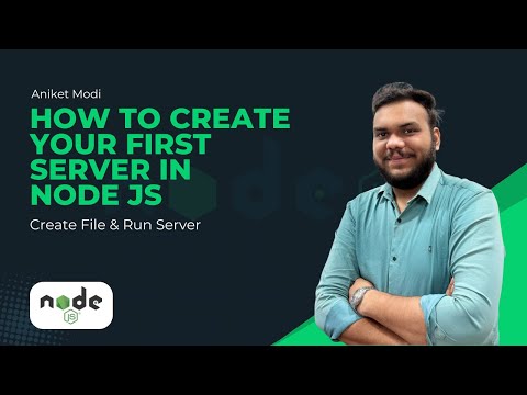 How to Create Your First Server in Node.js | Node.js Tutorial for Beginners #globalit #learnnodejs