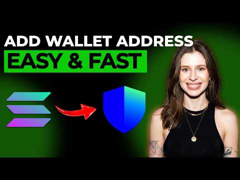 How to Add Solana Wallet Address to Trust Wallet [2026 Full Guide]