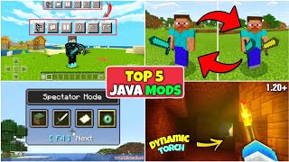 Top 5 java addons for minecraft pocket edition 1.20 | Best Minecraft mods 1.20 | Annie X Gamer