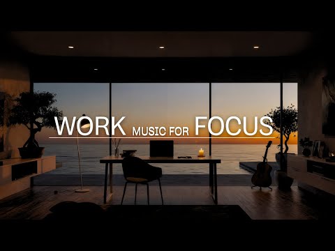 Productive Work Music for Deep Focus | Let the Flow Build