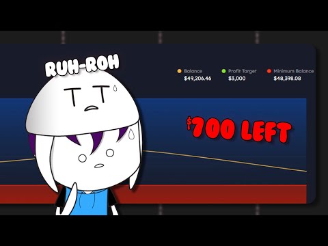 $700 Away From Blowing Another 50k Account…