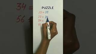 Puzzle #funwithmath #logicalreasoning #reasoning #math #shorts