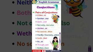 ✨ Pairs of Conjunctions in English Grammar | Conjunctions with Example | Spoken English | Englishtra