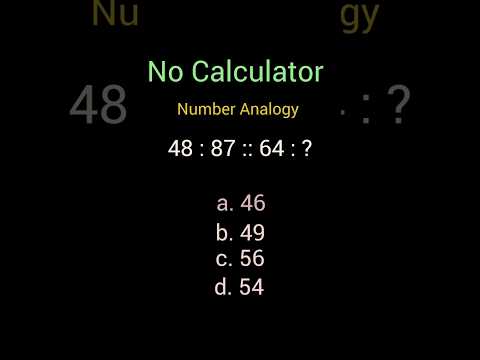 Number Anology Reasoning Tricks #reasoning #mathspuzzle