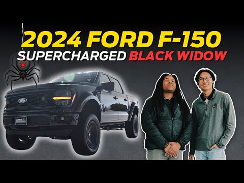 2024 Ford F-150 Supercharged Black Widow | Ames Ford Performance