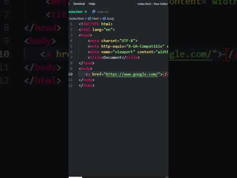 Mastering HTML Anchor Tags: A Quick Guide in 40 Seconds #html #webdevelopment #youtubeshorts #html5