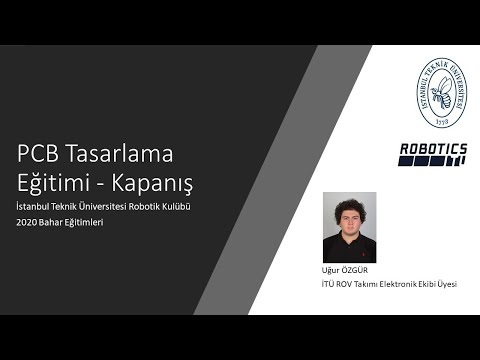 PCB101 (Bahar 2020) - Kapanış Dersi Canlı Yayını