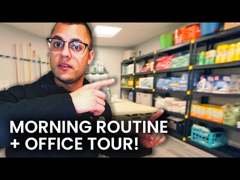 Cleaning Business Owner (MORNING ROUTINE + TOUR)