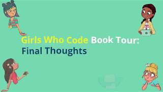 Girls Who Code Book Tour: Final Week!