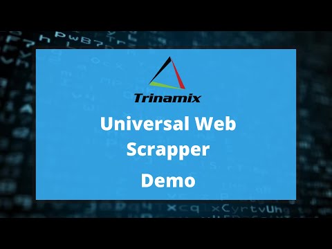 Universal Web Scrapper Demo