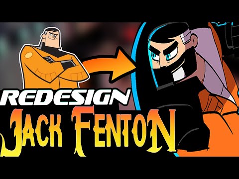 Let's Redesign JACK FENTON   Danny Phantom Eidolon Redesigns