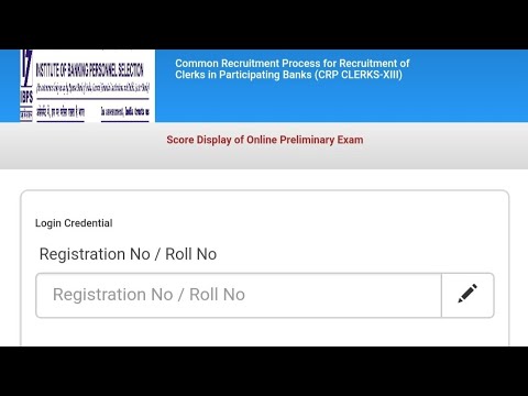 My IBPS Clerk Pre Result — Ab Baari Mains Ki