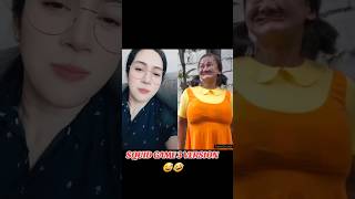 SQUID GAME 3 REMIX WITH MAGDALENA FUNNY EXPRESSION 😁 😂 😀 #squidgame3 #funnyshorts