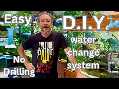 Easy DIY Water Change System No Drilling