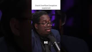 Stack Overflow Exception explained in 27s #programming #programmingmemes #coding #humor #memes