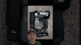 He got it early?? New flex pin nailer and battery