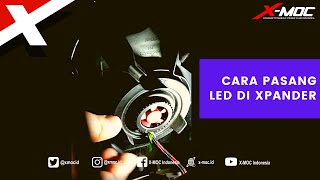 Memasang LED pada Headlamp Mitsubishi XPANDER