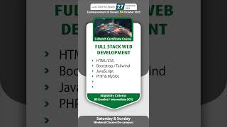 Admissions Open Now for on Campus Short Courses #skills #2025shorts #students #admission2025