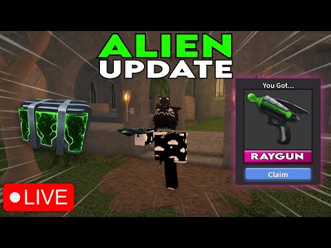 (LIVE 🔴) ALIEN MM2 HALLOWEEN UPDATE SOON...👀 (ASMR + HANDCAM)