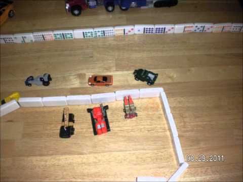transformers minicon race (stop motion)
