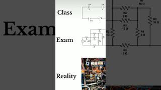 Engineering Reality Check: Circuits Class vs. Real LifeThe Difference Between #short #viralvideo