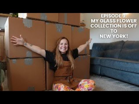 Shipping my entire glass flower collection to New york....what could go wrong?!