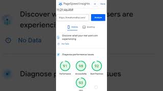 How to check your website's performance score | Page speed insights | AR Web Developers #website