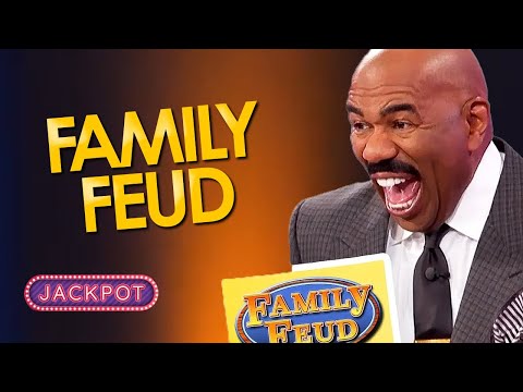 Steve Harvey LEFT SPEECHLESS By HILARIOUS ANSWERS On Family Feud US!