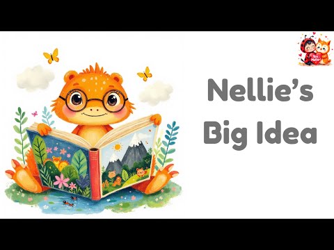 Nellie’s Big Idea 🌟🦎 A Gentle Story About Curiosity, Community, and the Power of Shared Knowledge