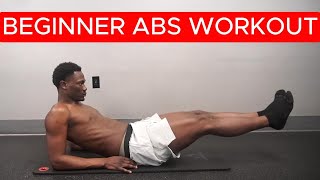 BEGINNER ABS WORKOUT AT HOME