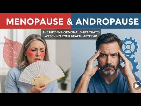 Menopause & Andropause: The Hidden Hormonal Shift That’s Wrecking Your Health After 40 #OldageHealer