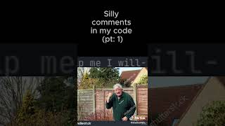 Silly Comments in My Code (Part 1) #coding #codinglife #game_development #godot #insanity