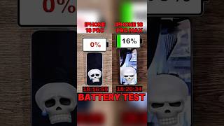 IPHONE 16 PRO VS IPHONE 16 PRO MAX BATTERY 🔋 TEST?