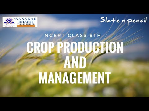 Crop Production and Management | Class 8 Science chapter 1 | NCERT