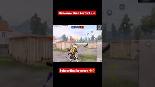 Revenge time for 1v1😈😳#shorts #pubgmobile #pubg #bgmi #1v1tdm