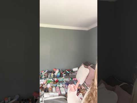 Part 1 organizing #bodycare #skincare and #haircare #organization #beautyproducts #bodycarehaul