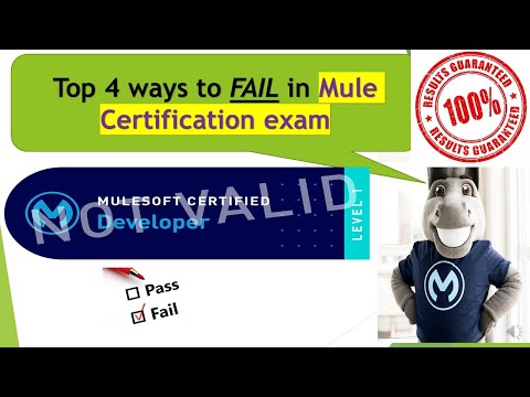 4 Reasons why people FAIL in MCD Exam | Mule Certified Developer Certification Preparation