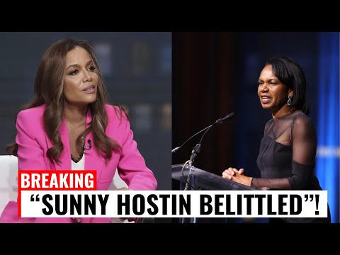 CONDOLEEZZA RICE SHUTS DOWN Sunny Hostin in EPIC Moment – Host Left Speechless!