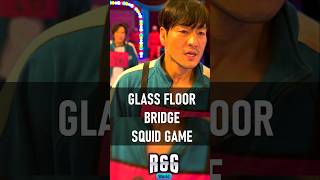 Glass Stepping Stones Scene Squid Game | Glass Bridge Game Squid Game | #youtubeshorts #short