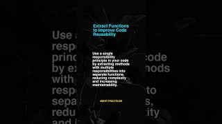 Extract Functions To Improve C