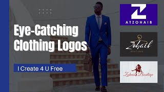 "Creating a Clothing Brand Logo with Canva" (Canva Tutorial for Beginners 2024) | AtZohaib